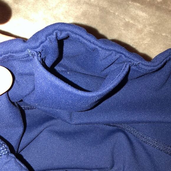 XL Navy Crop 7/8 Power Workout Leggings - Picture 9 of 11